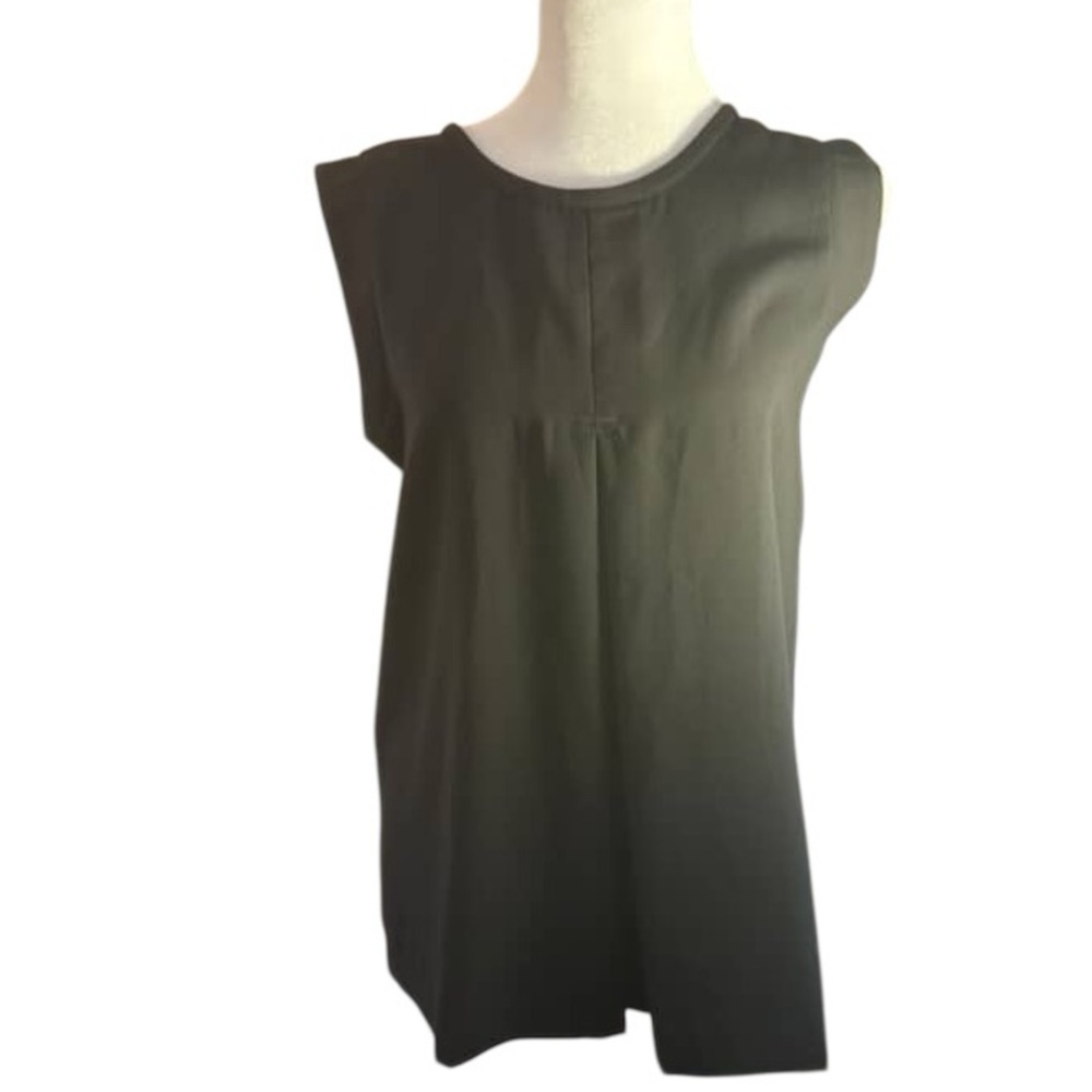 J. Crew Factory Black Sleeveless Top size 4